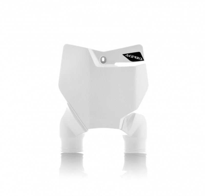 Acerbis Front Number Plate Raptor Wht