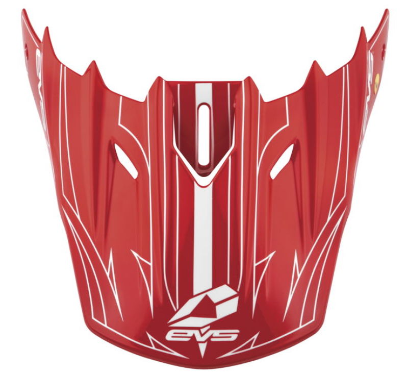 EVS T5 Piner Visor Redwht