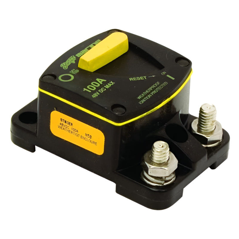 Stinger SCBM100 100A Marine Circuit Breaker