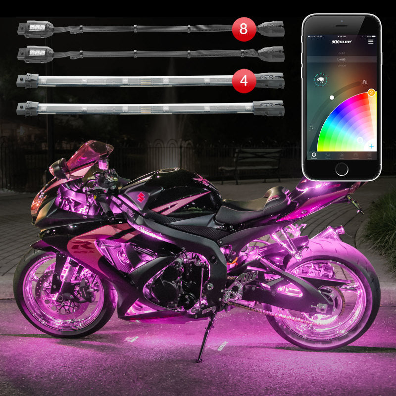 XKGLOW Ap Cntrl 8 Pd 4 Strp Std Kit