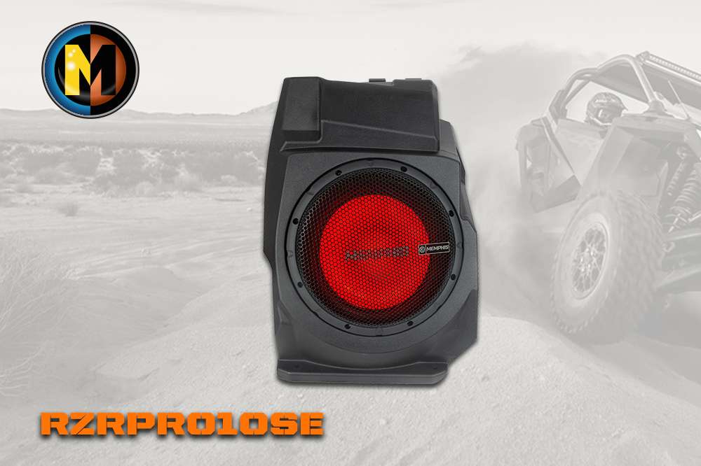 Memphis Audio RZRPRO10SE 10" Powered Subwoofer 350W - View 1