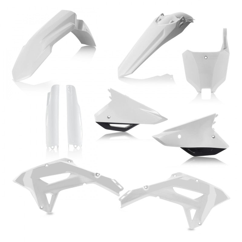 Acerbis Full Plastic Kit Wht/Blk