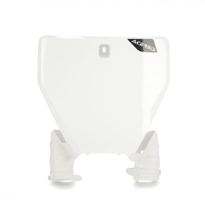 Acerbis Front Number Plate Rap 20 Wht