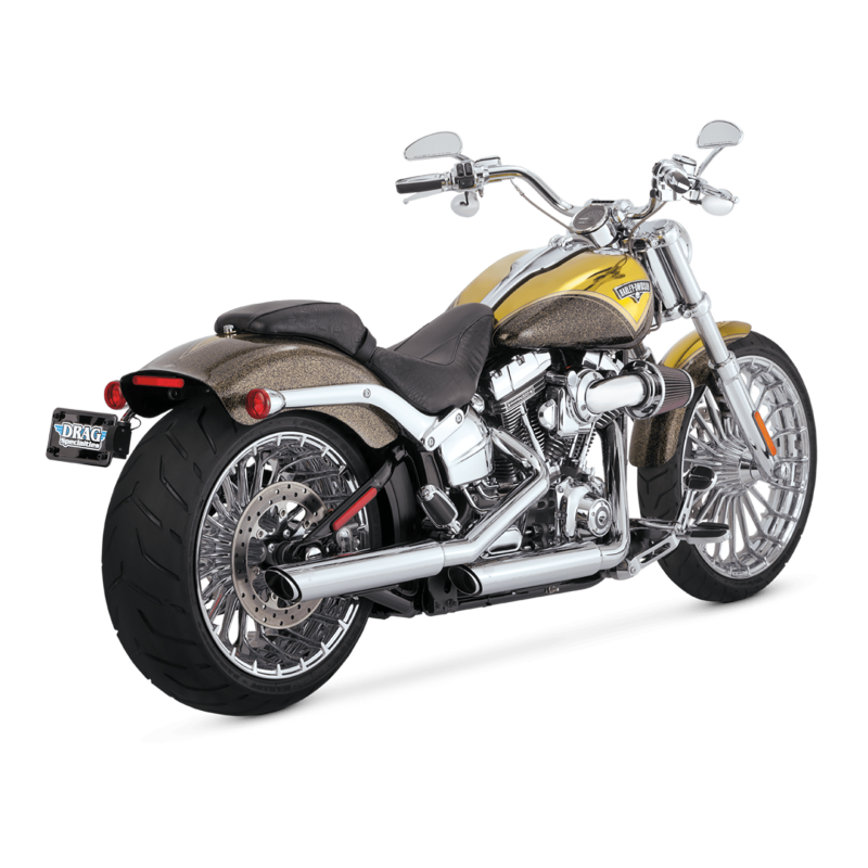Vance and Hines 3 Twin Slash Slip-Ons Pcx Chr