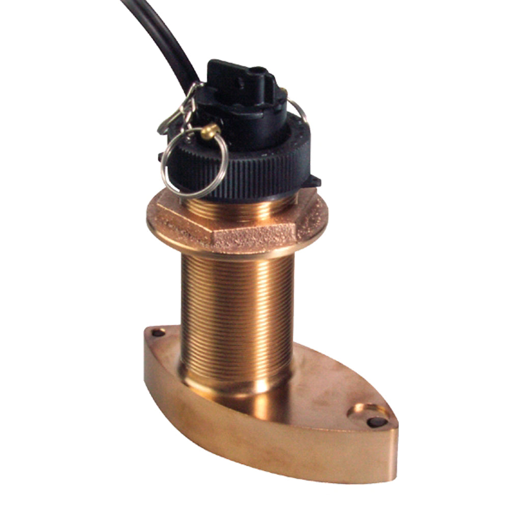 Raymarine B744V Bronze Thru Hull Triducer w/45' Cable - View 1