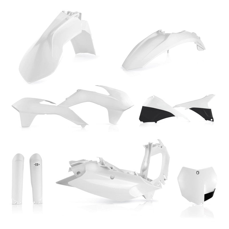 Acerbis Plastic Kit- Full Ktm Wht