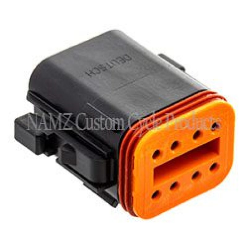 NAMZ 8 Wire Deutsch Plug - Black