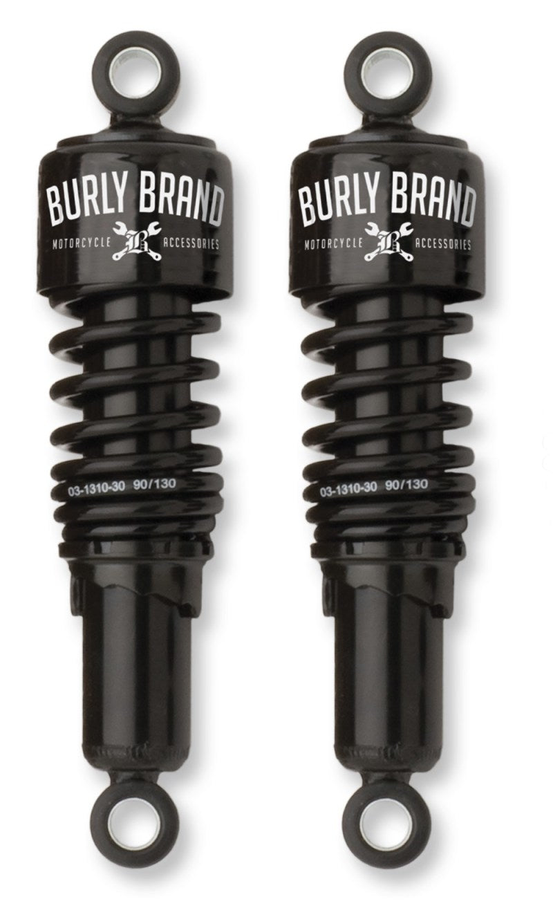 Burly Brand Shocks FLH - Black