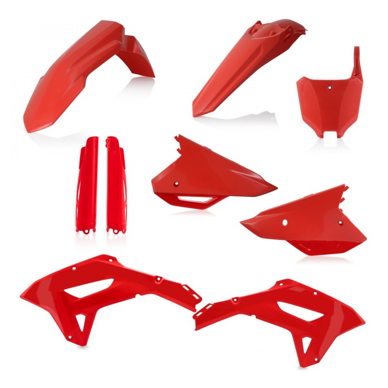 Acerbis Full Plastic Kit Red
