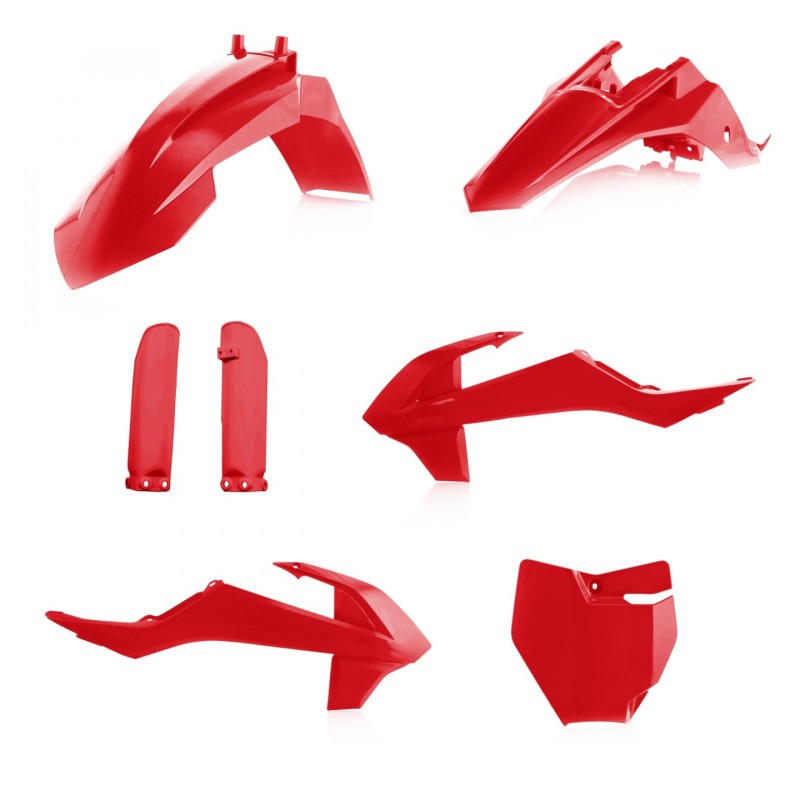 Acerbis Full Plastic Kit Red