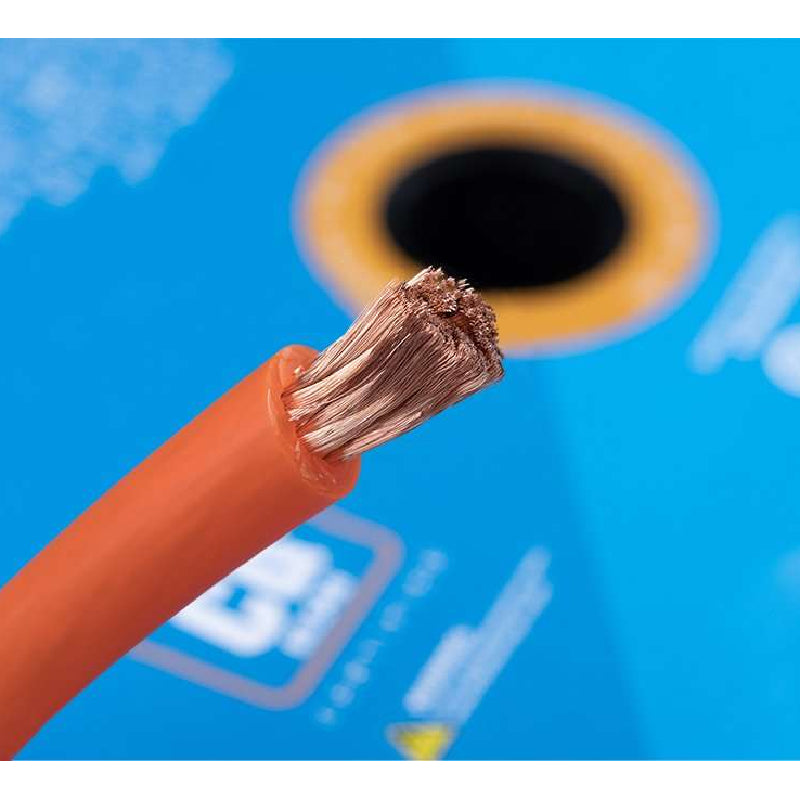 Memphis 4FO100 Wire Spool 4 Gauge Orange Wire 100 Ft.