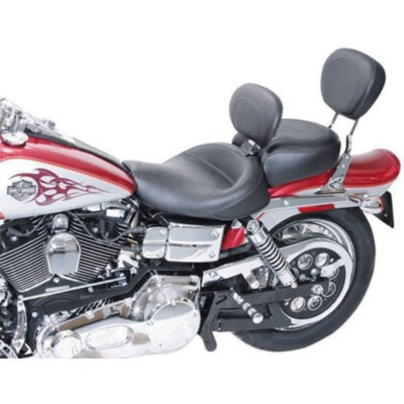 Mustang Motorcycle Vntg R Seat, 12.5in-Dyna 96-05