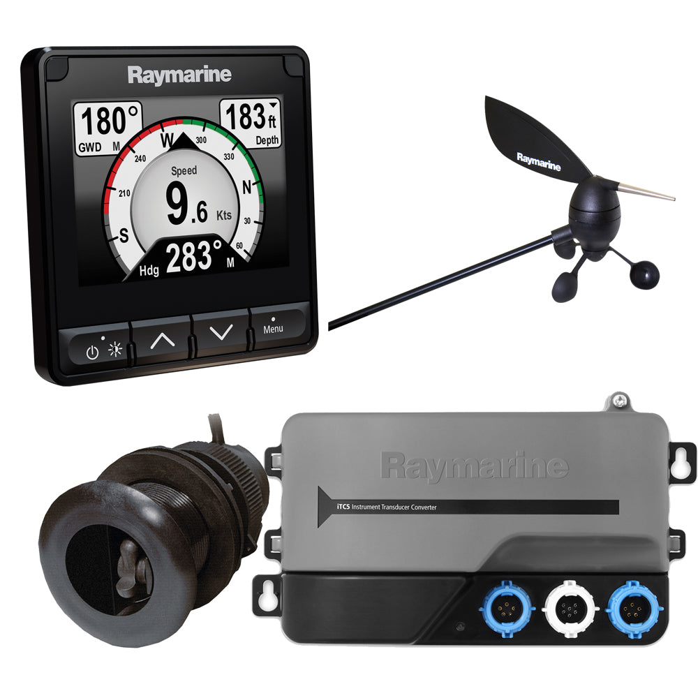 Raymarine i70s System Pack, Wind, Depth, Speed - View 1