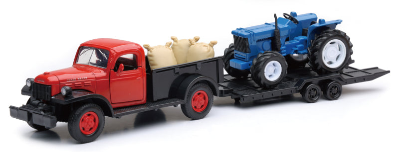 New Ray Toys 1946 Dodge Wagon Trctr 1:32