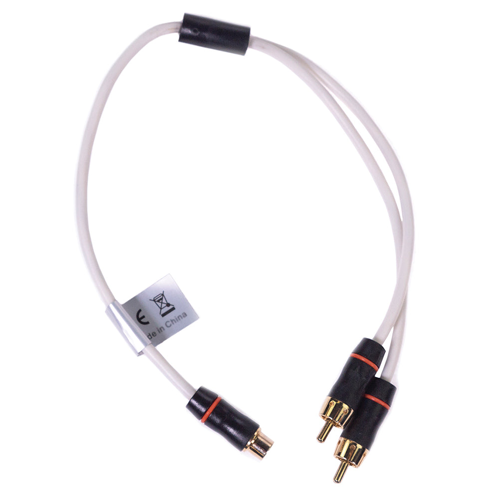 Fusion Performance RCA Cable Splitter - 1 Female to 2 Male - .9 - View 1