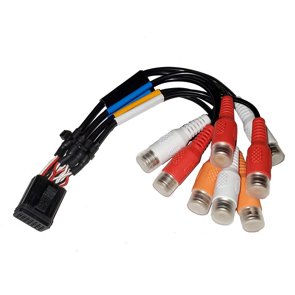 Fusion Wire Harness f/ MS-RA670 MS-RA770 Stereo - Zone 1 2 (B Port-RCA) - View 1