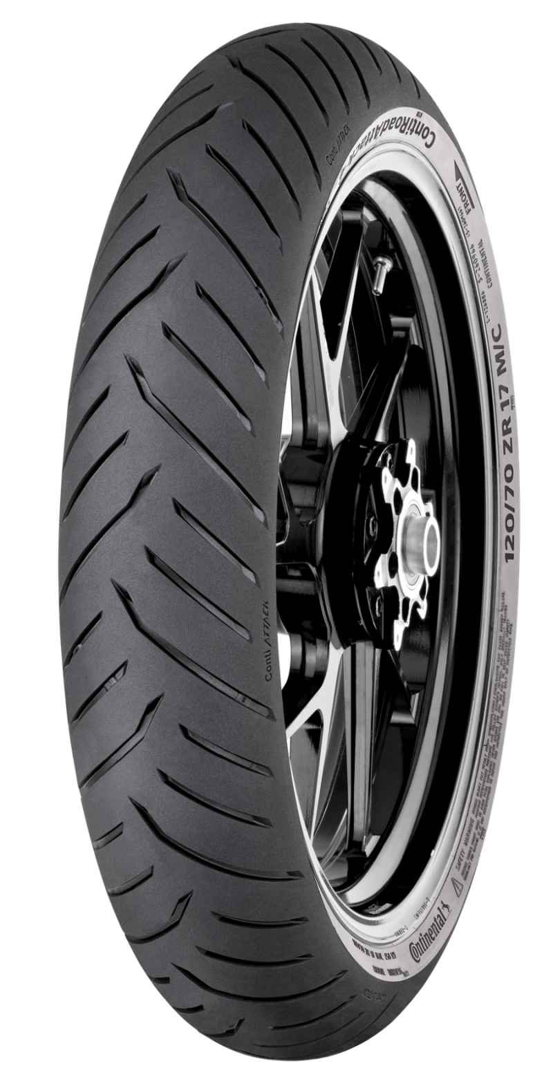 Continental ContiRoadAttack 4 Front Tire - 120/70 ZR19 M/C 60W TL