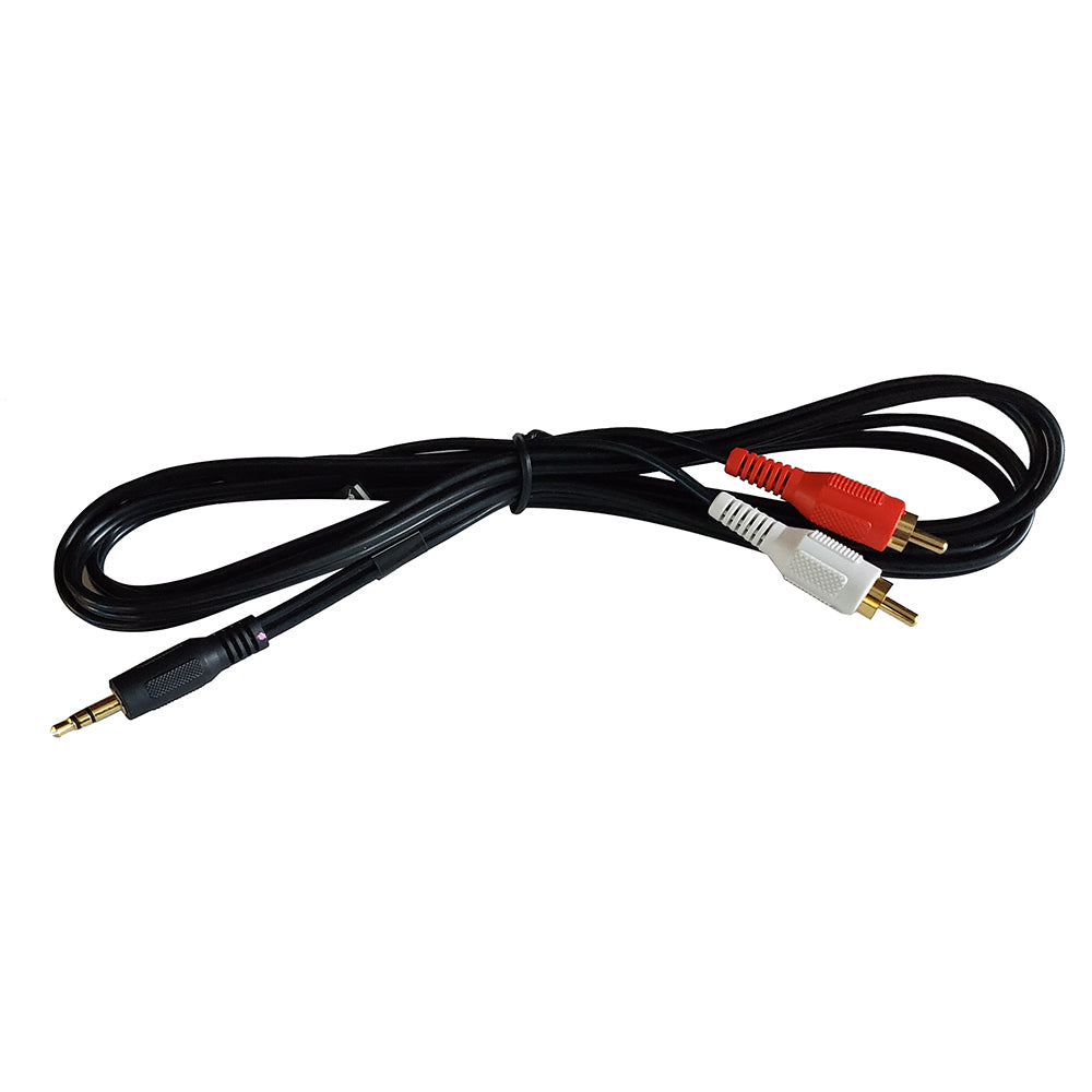 Fusion MS-CBRCA3.5 Input Cable - 1 Male (3.5 mm) to 2 Male RCA - View 1