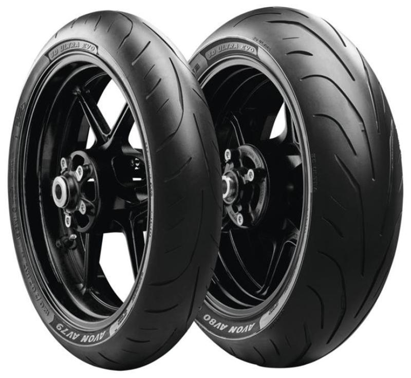 Avon Tire 190/55ZR17 3D Ultra Evo AV80 R