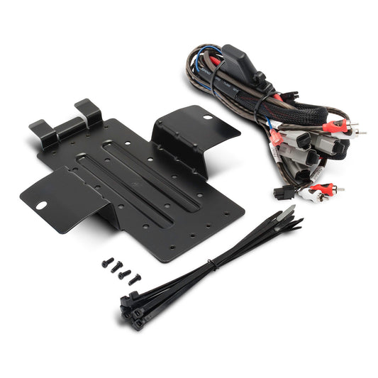 Rockford Fosgate RFYXZ-K8 Amp Kit And Mounting Plate Compatible With Select Yxz Models