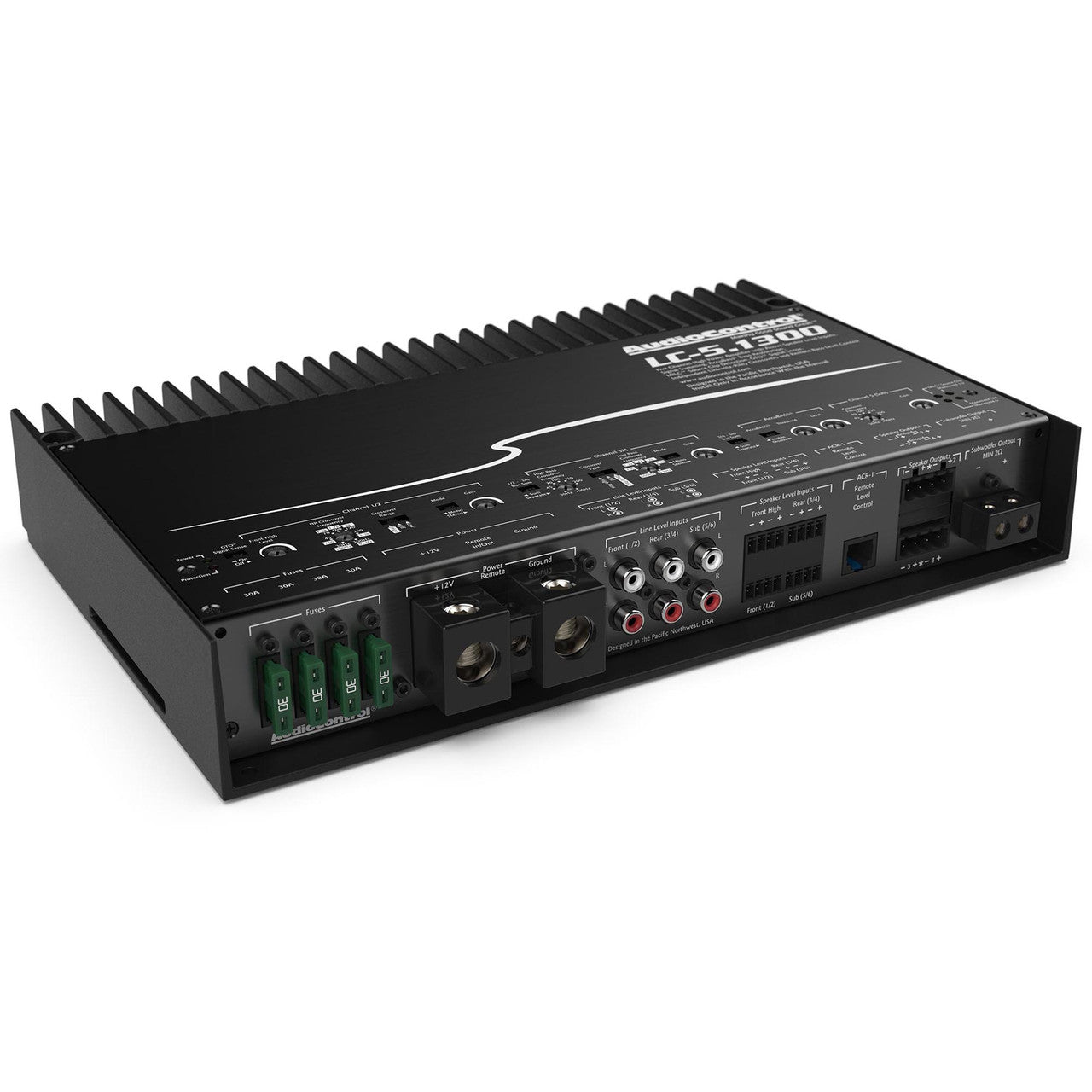 Audio Control LC-5.1300 High-power Multi-channel Amplifier With Accubass® - View 1