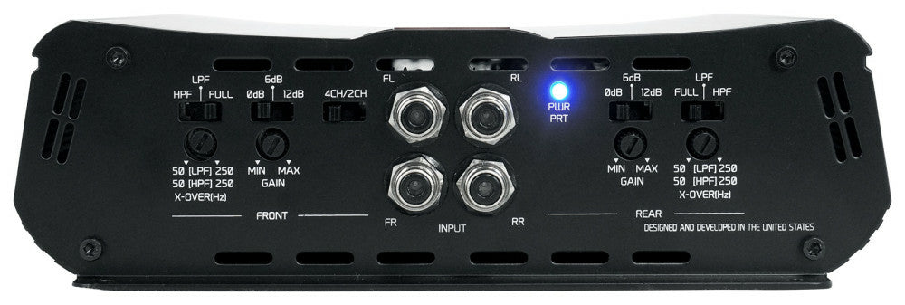 Memphis MJP800.4 800W RMS Mojo Pro Series Class-D 4-Channel Car Amplifier
