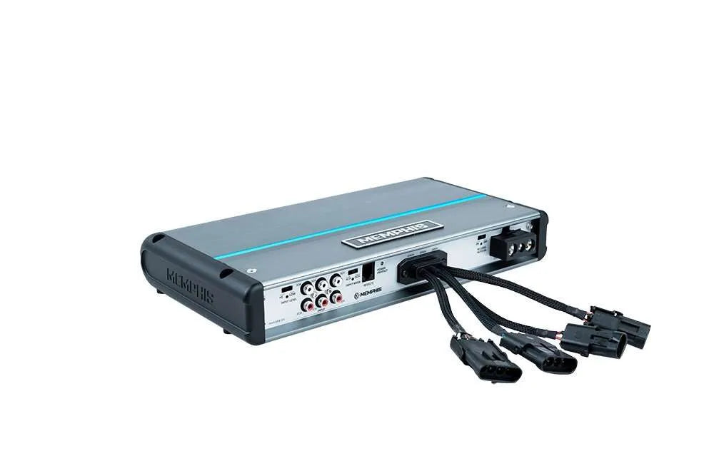 Memphis 125x4 + 200x2 at 2 Ohm 6 Channel Marine Amplifier MM900.6V - View 4