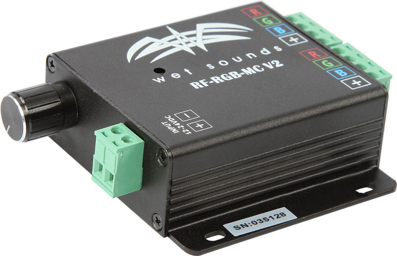 Wet Sounds - RF-RGB-MCV2 Wet Sounds RF RGB Music Controller w/Touch Activated Re - View 3