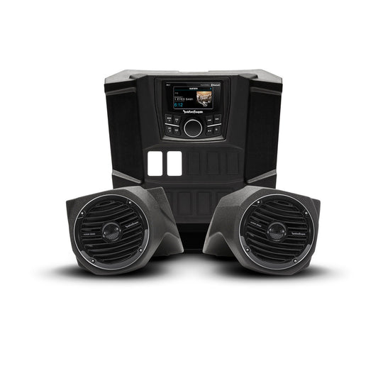 Rockford Fosgate RNGR-STAGE2 Stereo And Front Speaker Kit Compatible With Select Ranger Models