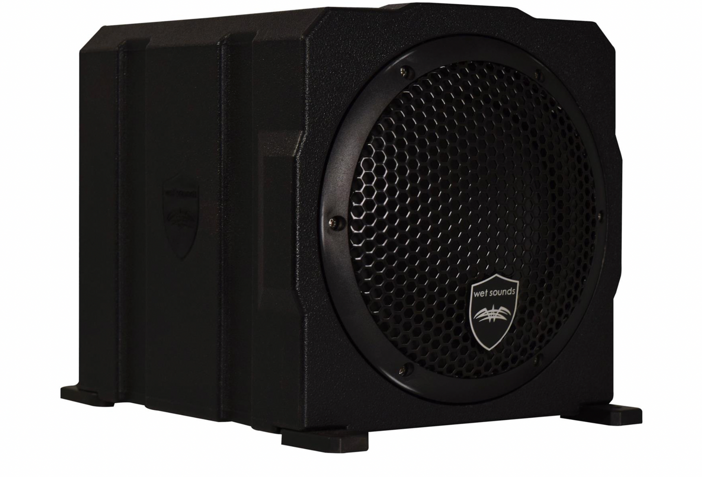 Wet Sounds Marine powered subwoofer - sealed enclosure with 8" sub and 350-watt - View 3