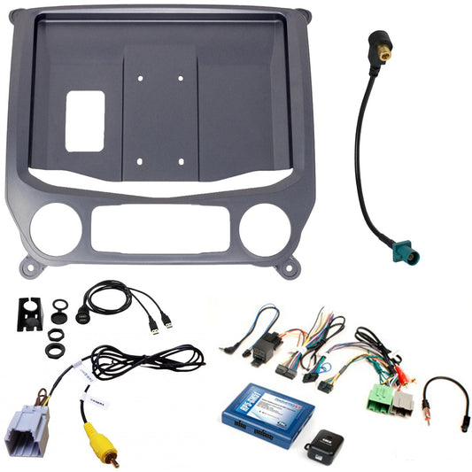 Stinger SR-GM14H 14-18 GM TRUCK HEIGH10 INSTALL KIT INCLUDES RP5-GM51, P-GMT14H, SAT-01, CAM-GM51, SSUSB2