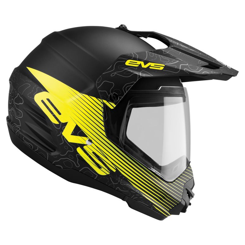 EVS Dual Spt Helmet Venture Arise Matte Black - Medium