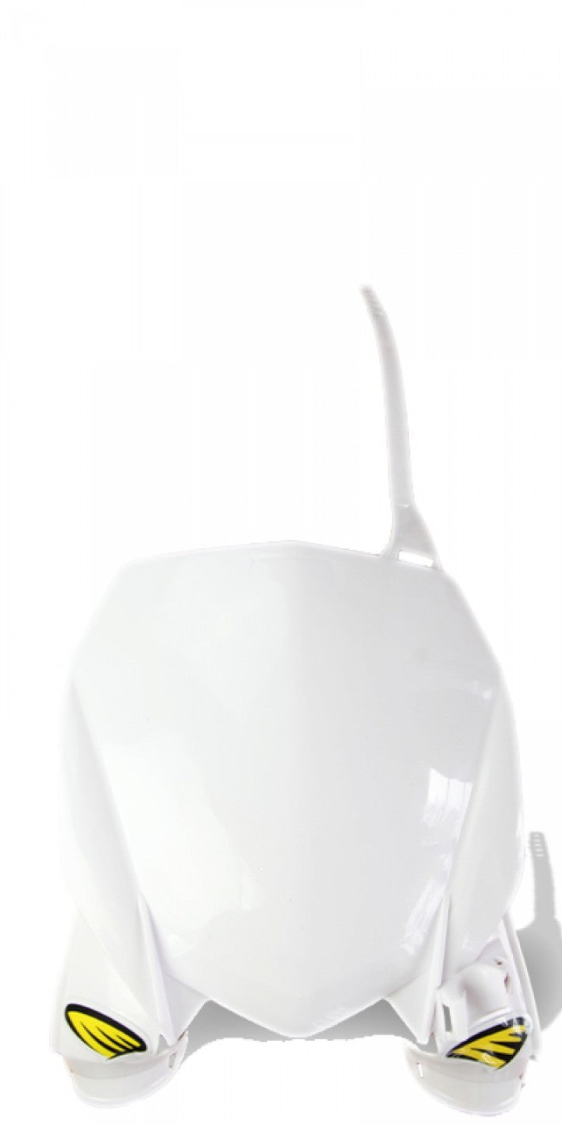 Cycra Stadium Number Plate Yamaha - White