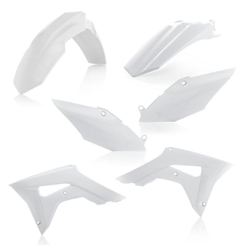 Acerbis Plastic Kit- Crf450R:17 White