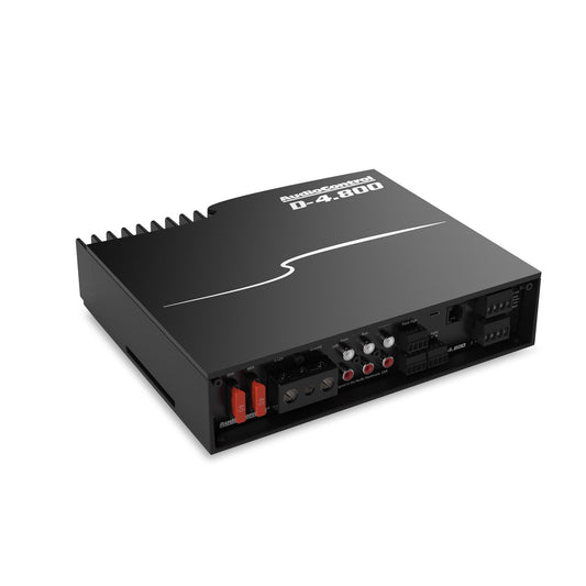 Audio Control D-4.800 High-Power 4 Channel DSP Matrix Amplifier with Accubass