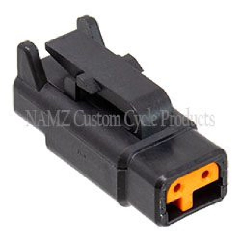 NAMZ DTM 2-Position Plug w/2 Terminals - Black