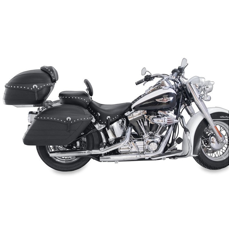 Mustang Motorcycle Wd Stud Rec Pass Seat- Sftl