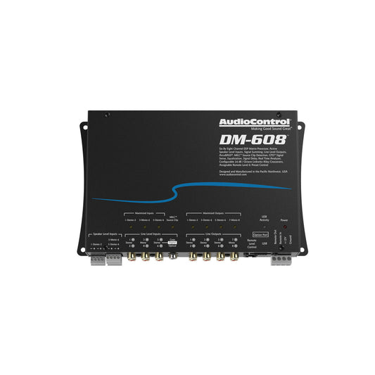 Audio Control DM-608 Premium 6 Input 8 Output DSP Matrix Processor