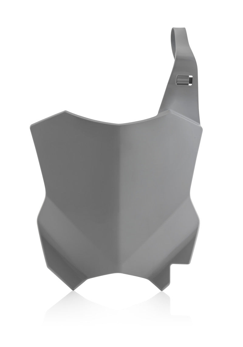 Acerbis Front Numb Plt Kaw Grey
