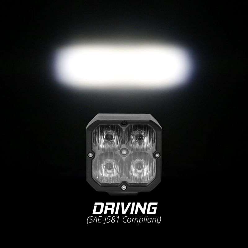 XKGLOW C3 Flush Mnt Cube Drv Beam Ea