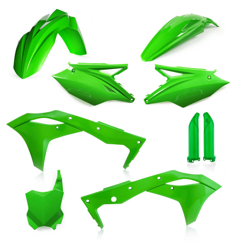 Acerbis Plastic Kit Full Kaw Grn