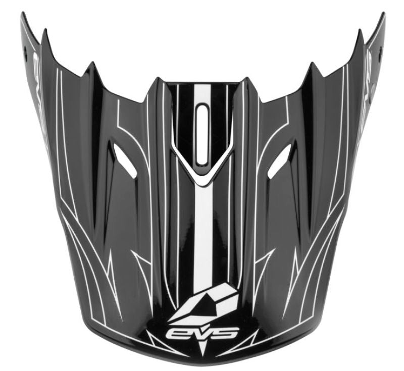 EVS T5 Piner Visor Mt Blkwht