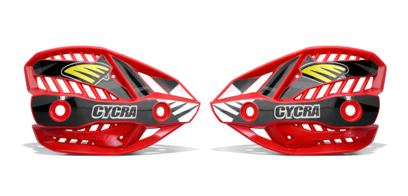 Cycra Shields w/o Covers - Red
