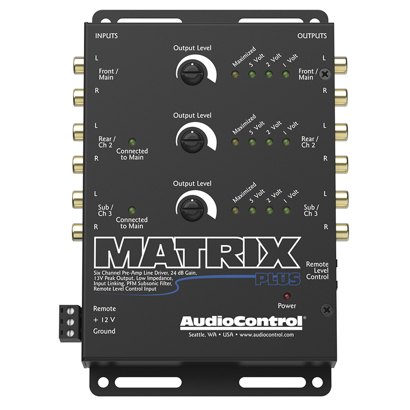 Audio Control PreAmp Line Driver Matrix Plus - View 1