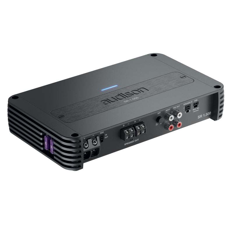 Audison SR 1.500.2 SR Series 1000W x 1 RMS @1Ohm Class D Monoblock Bass Amplifie - View 2