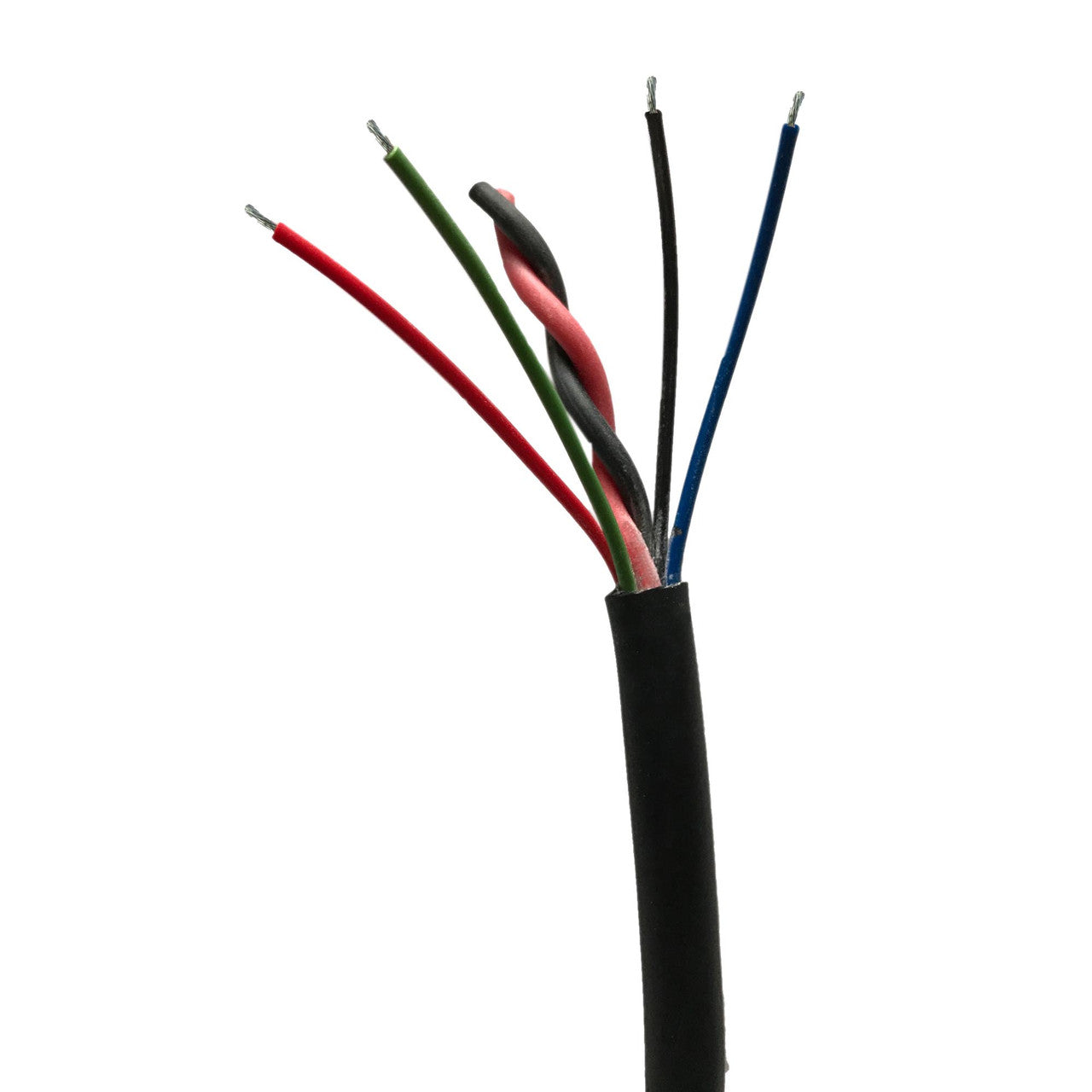 Memphis SW16LED120 Memphis Audio SW16LED120 6-Conductor Multifunction Cable - 16AWG Speaker Wire + RGB LED 120ft.