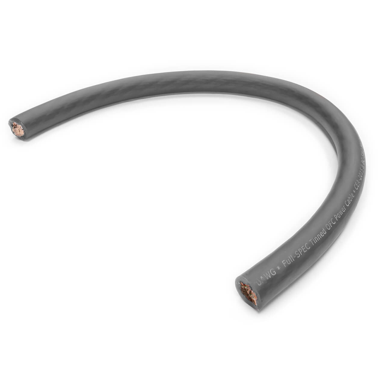 Wet Sounds WWX-1/0G BLK-50 Black Frosted 1/0GA Wet Wire | Black Frost 1/0 Gauge - View 2