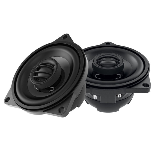 Audison APBMW X4M Prima Series Small Basket 4 inch (100mm) 2-Way Coaxial Speakers (Pair)