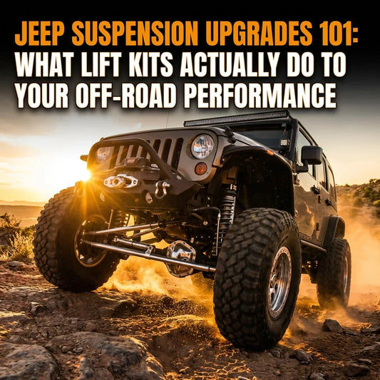 Jeep Suspension Upgrades 101: What Lift Kits Actually Do to Your Off-Road Performance