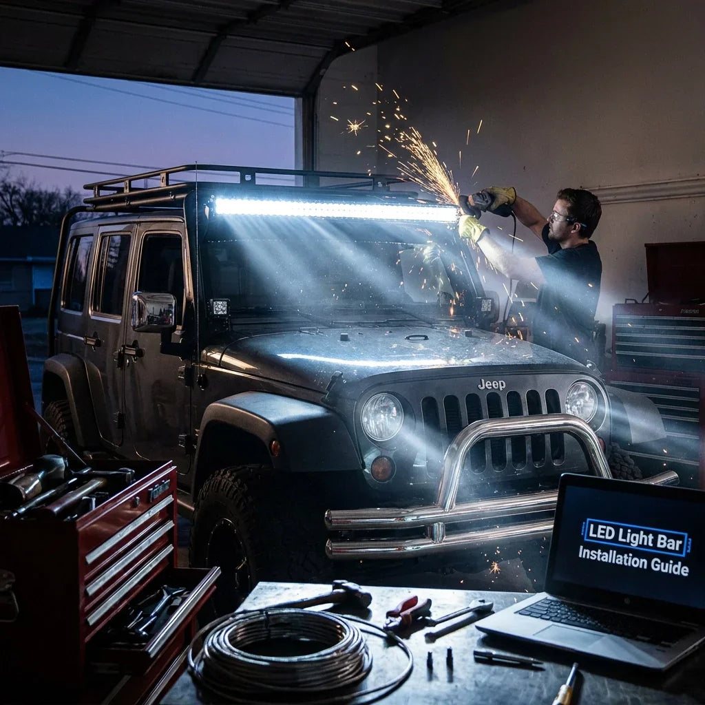 LED Light Bar Installation Guide: Transform Your Off-Road Rig